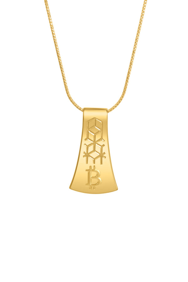 Bitcoin Blade Pendant