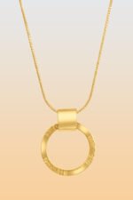 Bitcoin Orbit Pendant