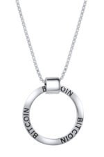 Bitcoin Orbit Pendant