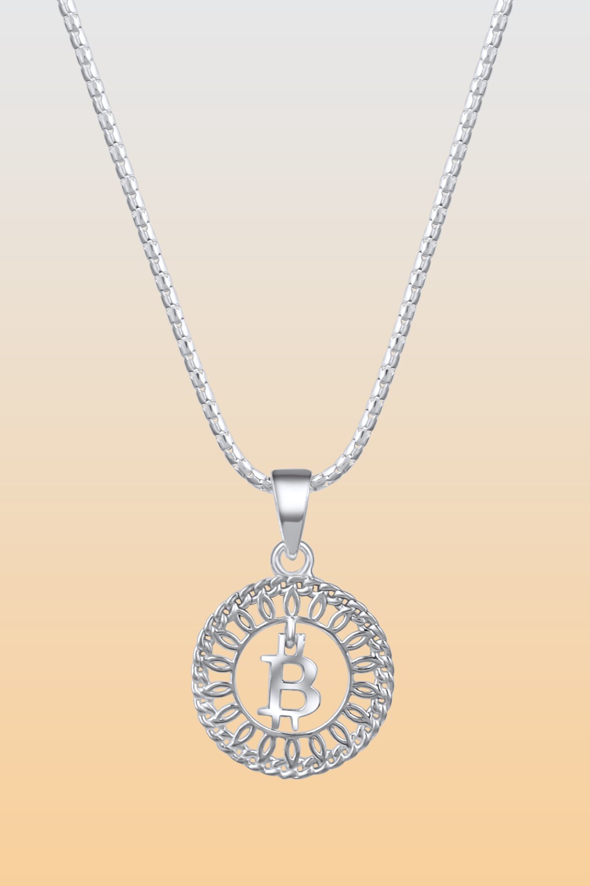 Airborne Bitcoin Pendant