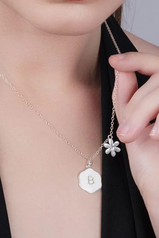 Bitcoin Bloom Pendant